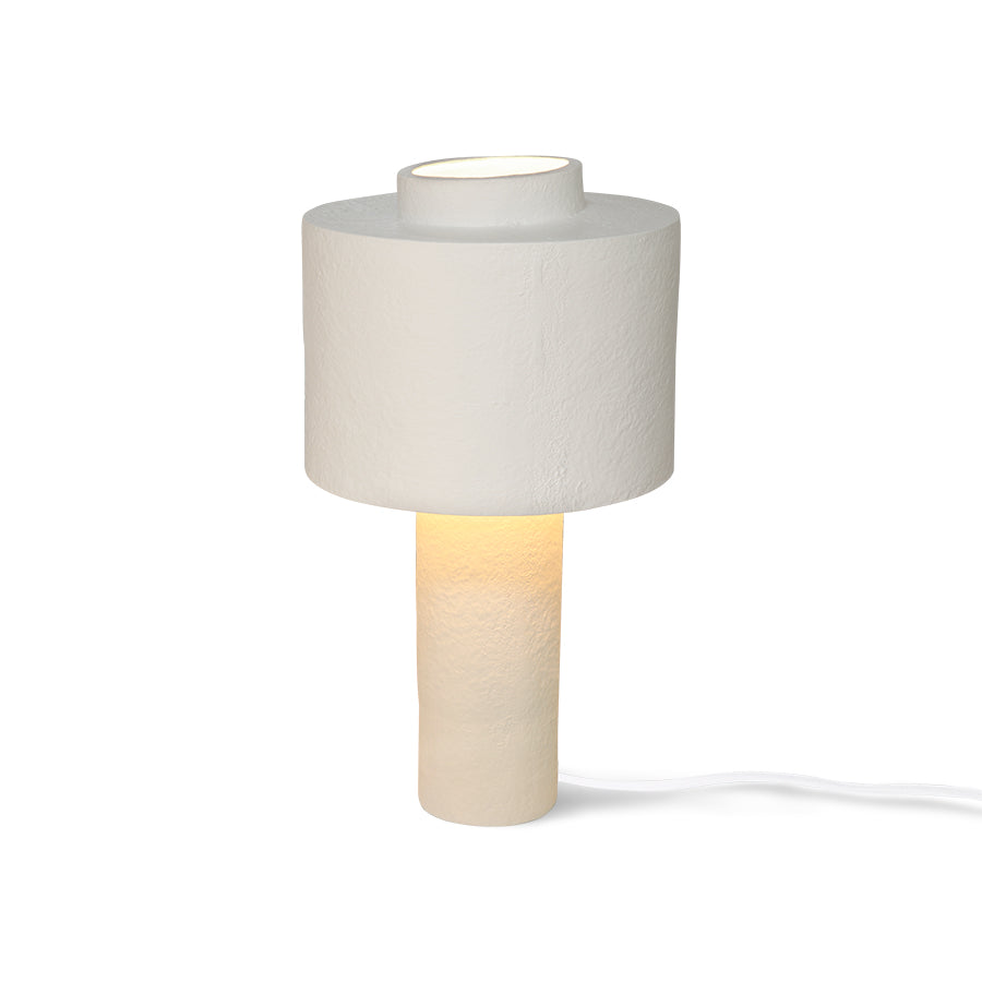 Gesso Lamp, Matt White