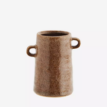 Stoneware Vase - Brown
