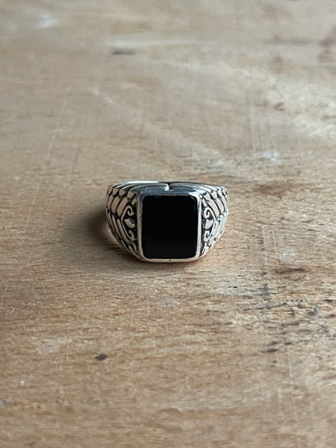 WDTS Ottoman Black Onyx Ring