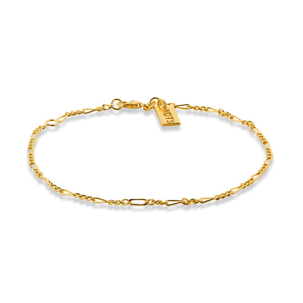 Bracelet -  Figaro gold