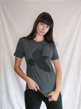 Window Dressing The Soul- Crow Jersey T Shirt Charcoal