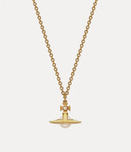 Vivienne Westwood Simonetta 3D Pendant - Gold/Creamrose