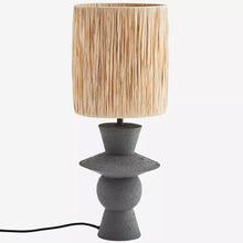 Madam Stoltz Iron Table Lamp Grey