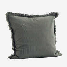 Striped cushion cover W/ FRINGES
