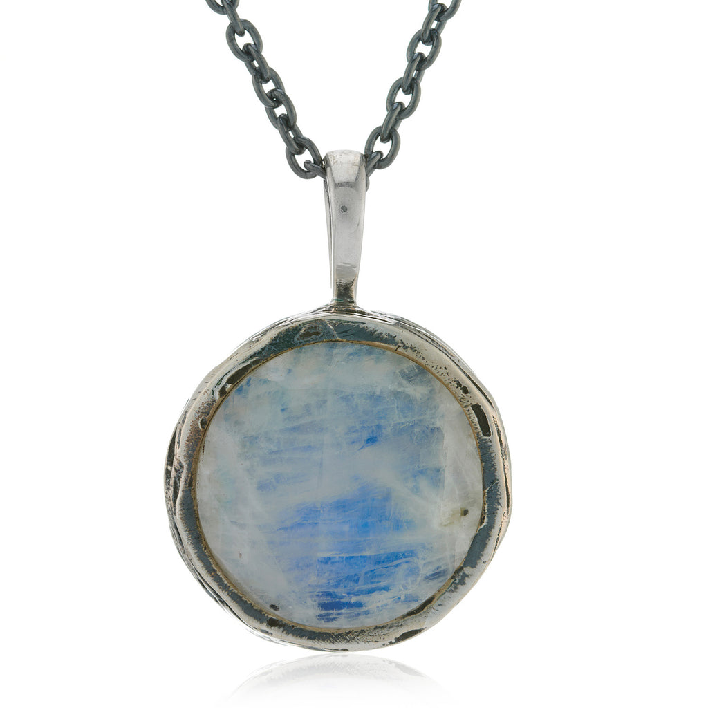 Pavani necklace - Silver Moonstone