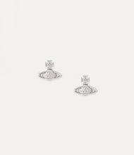 Vivienne Westwood Sorada Bas Relief Earrings - Silver Tone