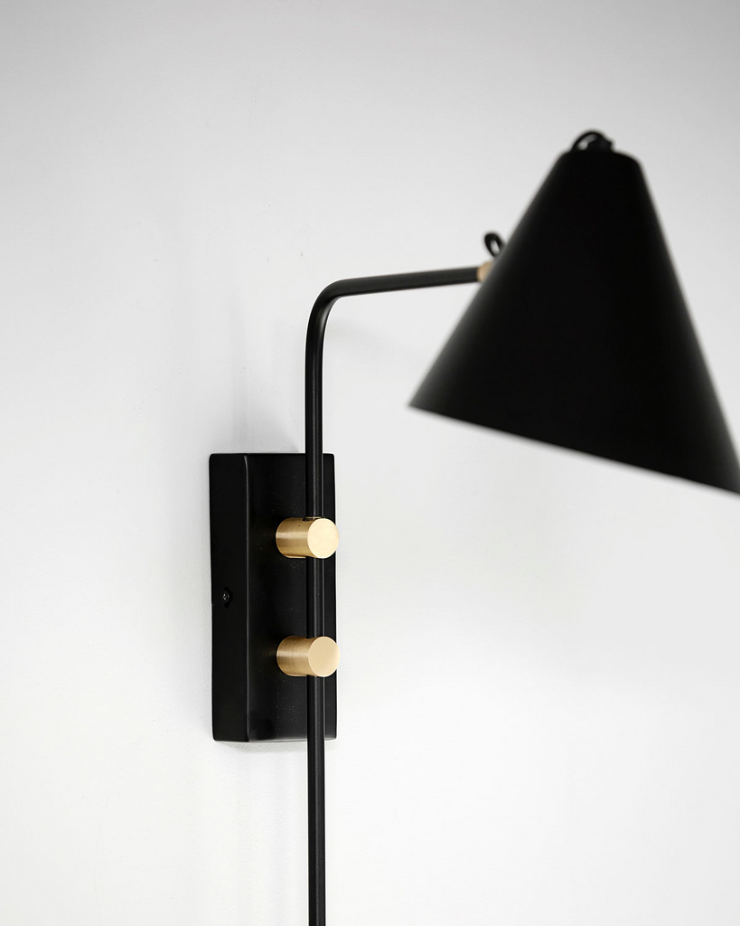 Wall Lamp, Club, Black