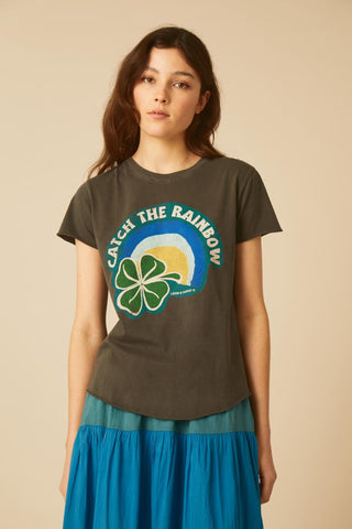 Leon & Harper SS22 Toro Catch T-Shirt Ashes
