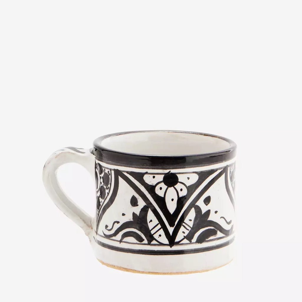 Hand Painted Stoneware Mug CollardManson