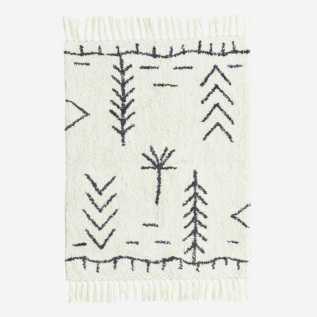 Tufted Cotton Bathroom Mat/RUG