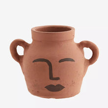 Clay Vase w/ Face