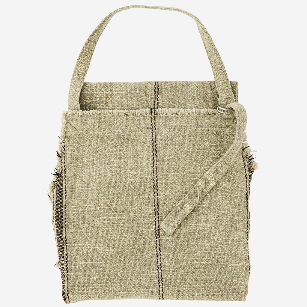 Striped Apron w/ Fringes