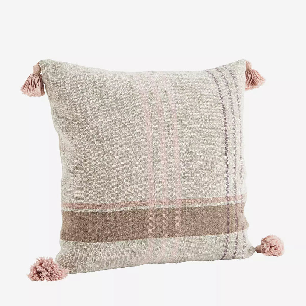 Madam Stoltz Cushion Cover w/ Tassels