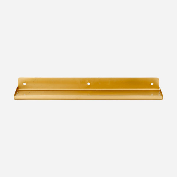 Brass Ledge Shelf