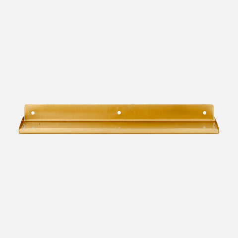 Brass Ledge Shelf