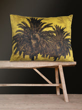 Big Mustard Palm Cushion