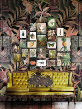 Big Mustard Palm Cushion