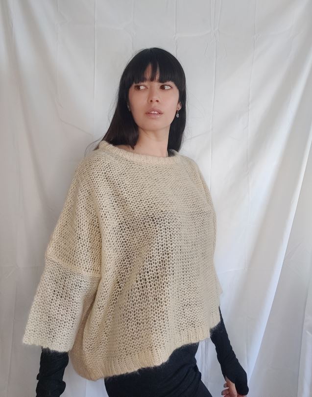 WDTS - Mia Mohair jumper - light beige