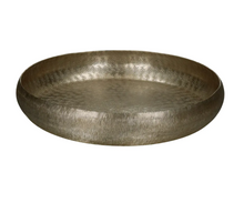 LUNA - TRAY - DIA 36 cm X H 6,5 CM - aluminium