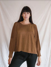 WDTS - Mia wool jumper - brown/amber