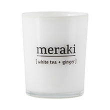 Meraki Candle - White Tea & Ginger
