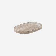 Beige Tray - marble - oval