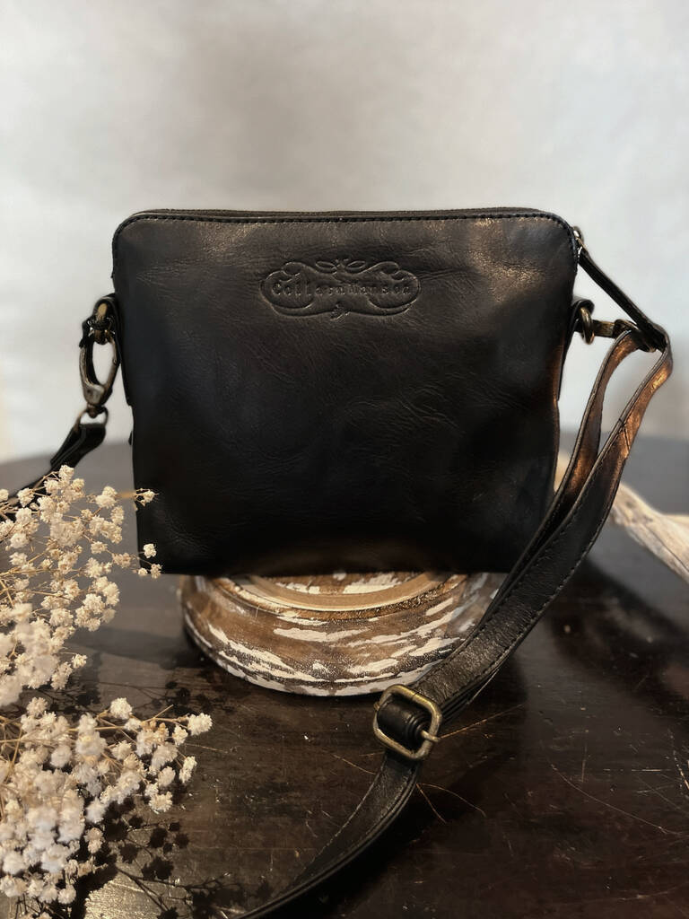 CollardManson Elsie Bag- Black Leather