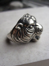 925 Silver Tiger Ring