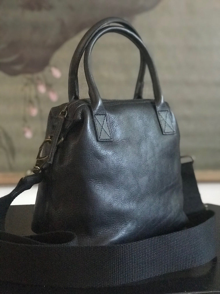 CollardManson Maya Bag- Black Leather