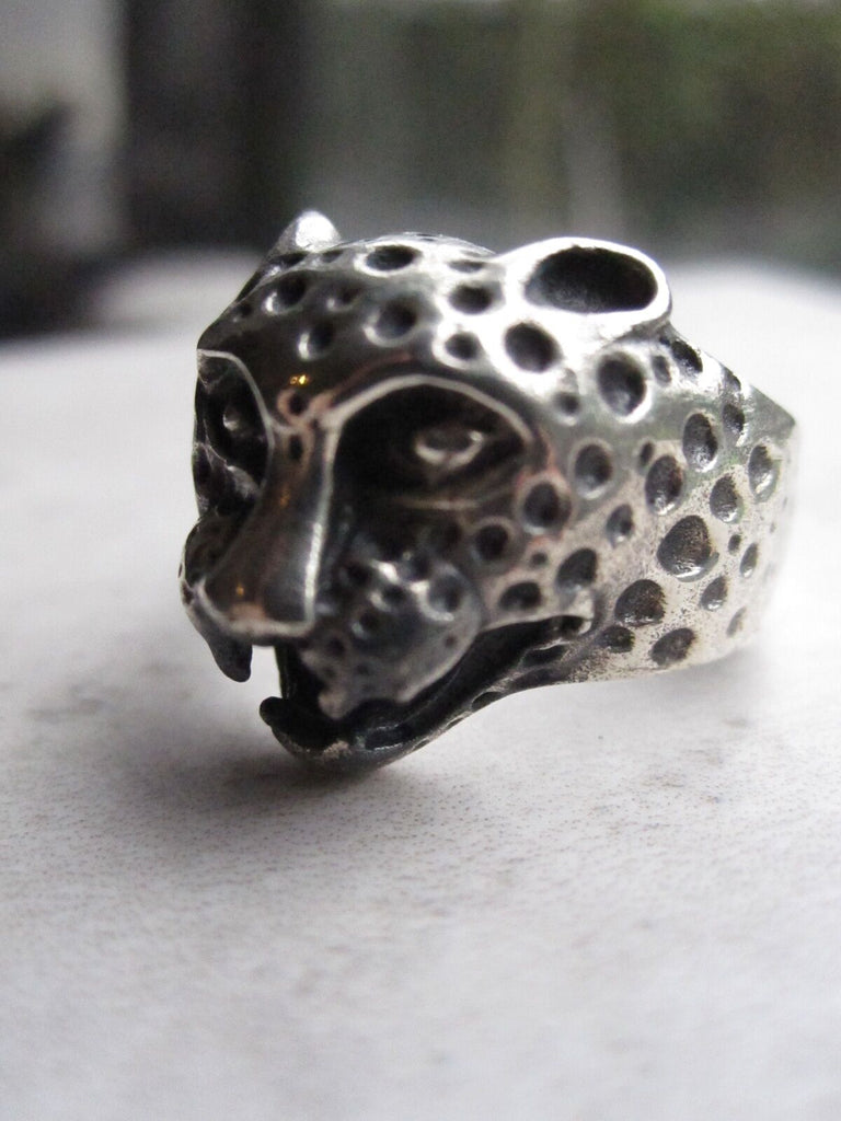 925 Silver Cheetah Ring