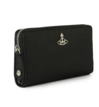 Vivienne Westwood SAFFIANO ZIP ROUND WALLET