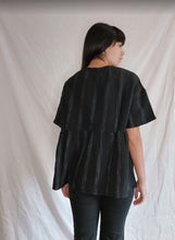 WDTS Sheba Black Linen Top