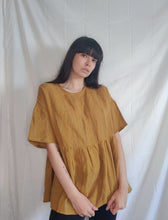 WDTS Sheba Gold Linen Top