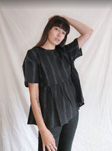 WDTS Sheba Black Linen Top