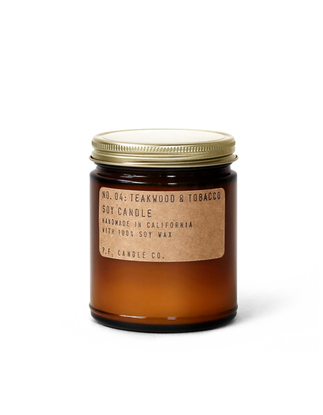 P.F Candle co. Teakwood and Tobacco 7.2 candle oz