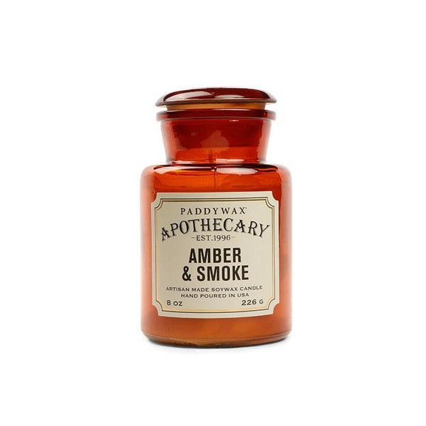 Paddywax Apothecary Candle - Amber & Smoke