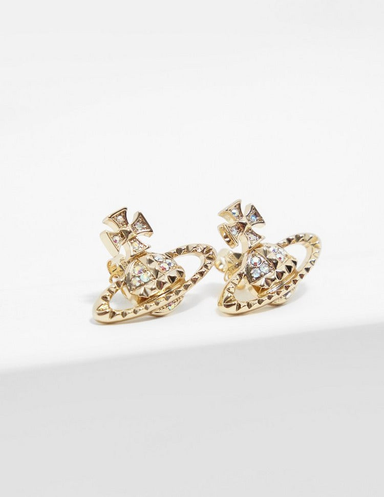 Vivienne Westwood  Mayfair Bas Relief Earrings - Gold