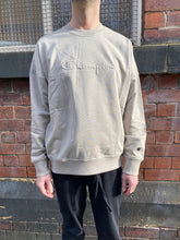 RICK OWENS X CHAMPION KNITTED PULLOVER SWEATSHIRT - PEARL