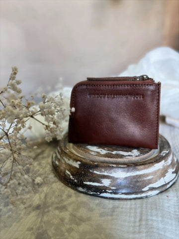 WDTS Tan Leather Wallet