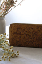 CollardManson Floral Wallet - Tan