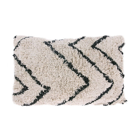 cotton zigzag cushion (40x60) TKU2066