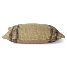 linen cushion dark beige (45x45)