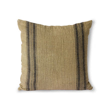 linen cushion dark beige (45x45)