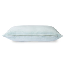 Velvet cushion, ice blue 40x60cm