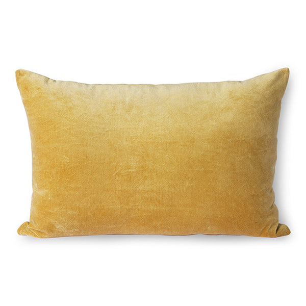 velvet cushion gold (40x60)