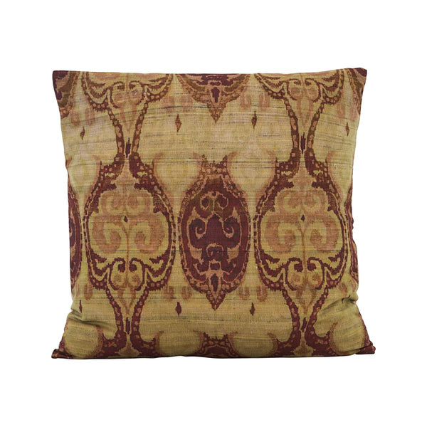 PILLOWCASE, THIA, GREEN/BROWN