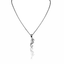 CollardManson 925 Silver Seahorse Necklace