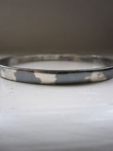 925 Silver Bangle- oxidised